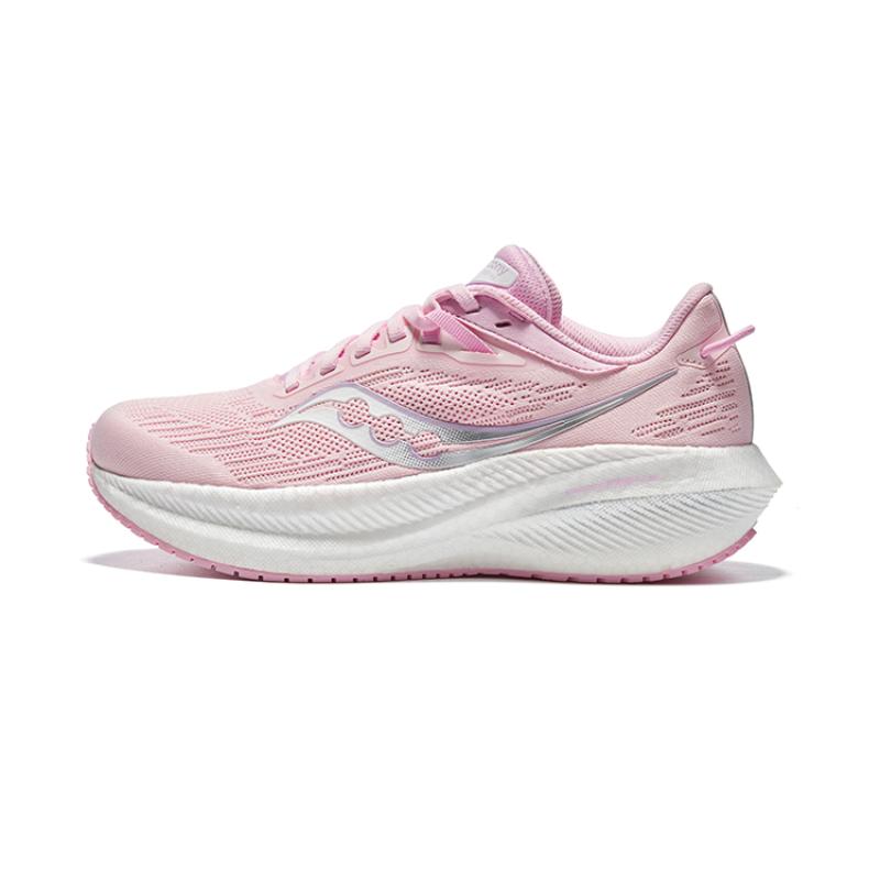 Saucony Triumph Victory 21 Cushioning Lightweight Low Top Running Shoes Women s Pink Saucony S10881-34 39