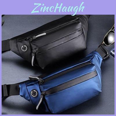 Oxford Cloth Waterproof Running Belt Fanny Pack With Multi-compartment Design And Adjustable Strap