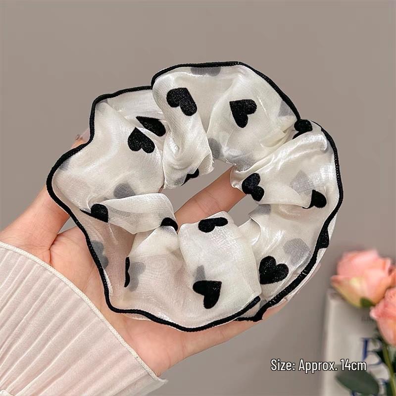 Fresh Summer Sweet Lace Bow Hair Tie - Elegant & Stylish Hair Accessory