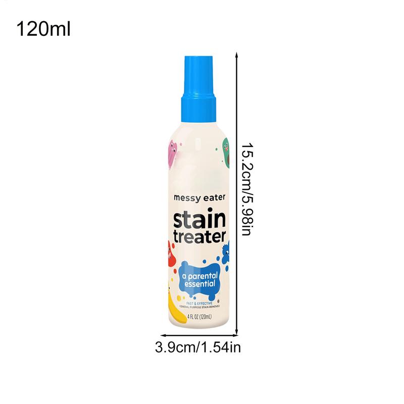 120ml Effective Stain Remover Fabric Stain Removing Spray Stain Yellow Removal Dust Bleached Decontamination Treater Sprays