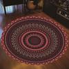 New Round Carpet Mandala Bohemian Gradient Colorful Rug For Living Room Bedroom Rugs Large Size Anti -Slip Floor Mat