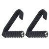 2Pcs Pulls Up Grip Handle Fitness Hook Handle Grip Non Slip Angled Grip Handle Ergonomic Heavy Duty for Barbell Pull-up Bars