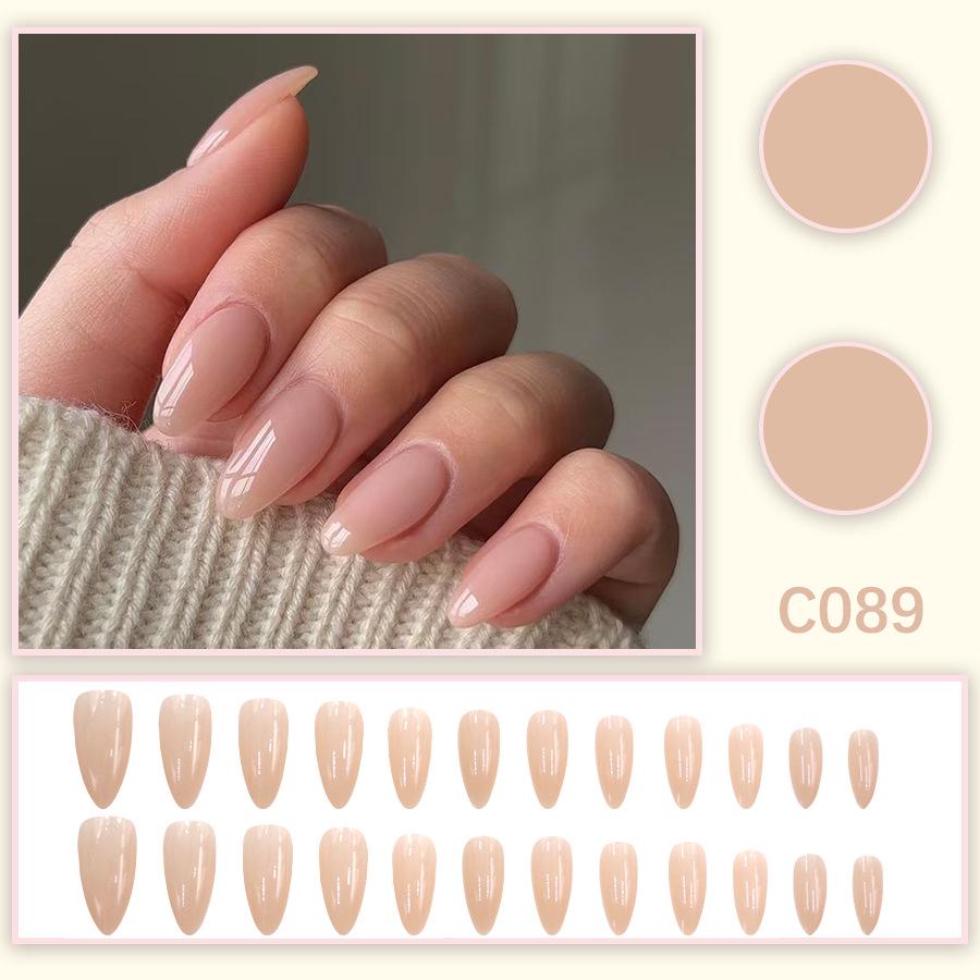 Translucent Pink Nail Tips - Gentle, High-Class, Girly, Whitening