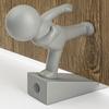 Cute Cartoon Decorative Door Stop No Drilling Action Figure Door Stopper Anti Collision Non-slip Door Bumper for Home&Bedroom