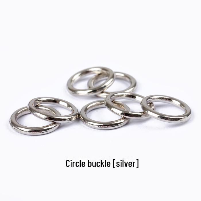 Underwear Adjustable Metal Buckle Bra Ring for DIY Clothing Accessories