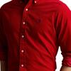 Polo Ralph Lauren Solid Color Logo Embroidered Button-Down Collar Long Sleeve Shirt Men shirts MNPOWOV16823818-620