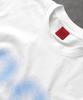 Keuligeon Effect Graphics Semi-Overfit Short Sleeve T-Shirt White