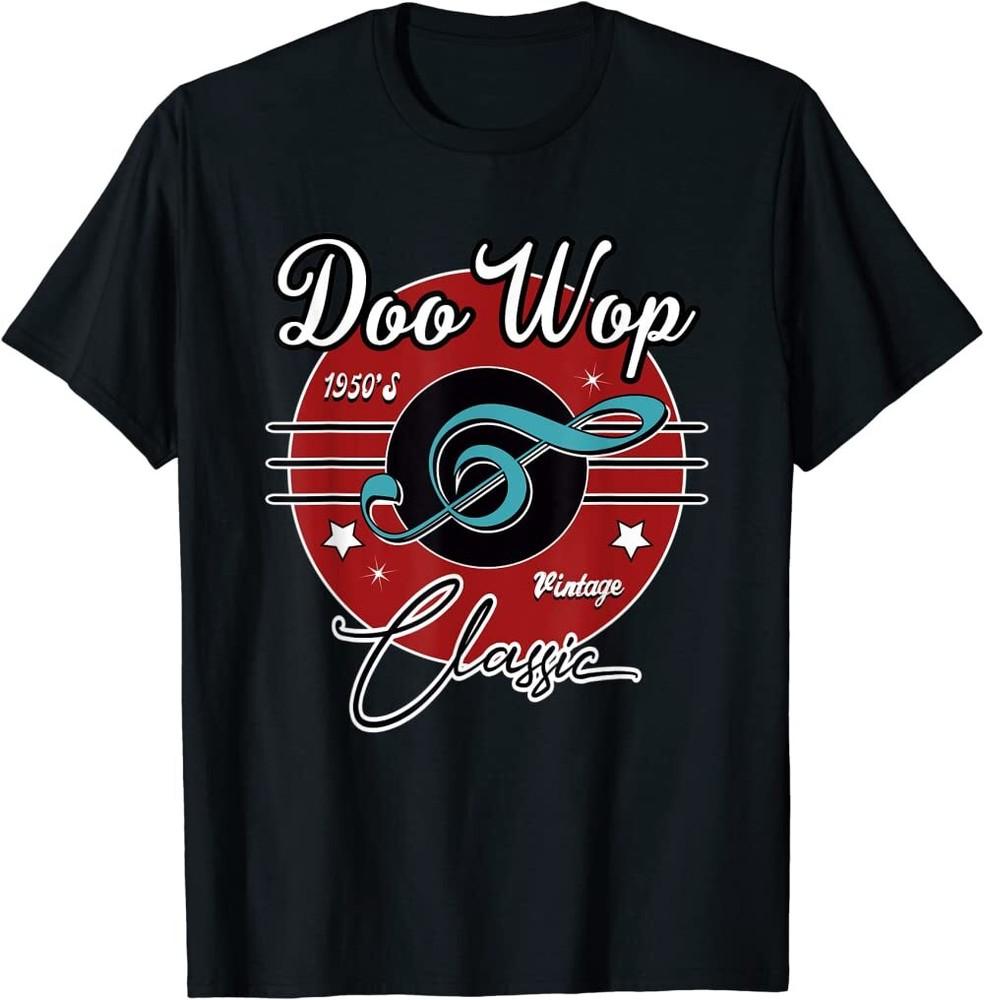 1950s Doo Wop Retro 50s Clothing Rockabilly Unisex T-Shirt Unisex T-Shirt M