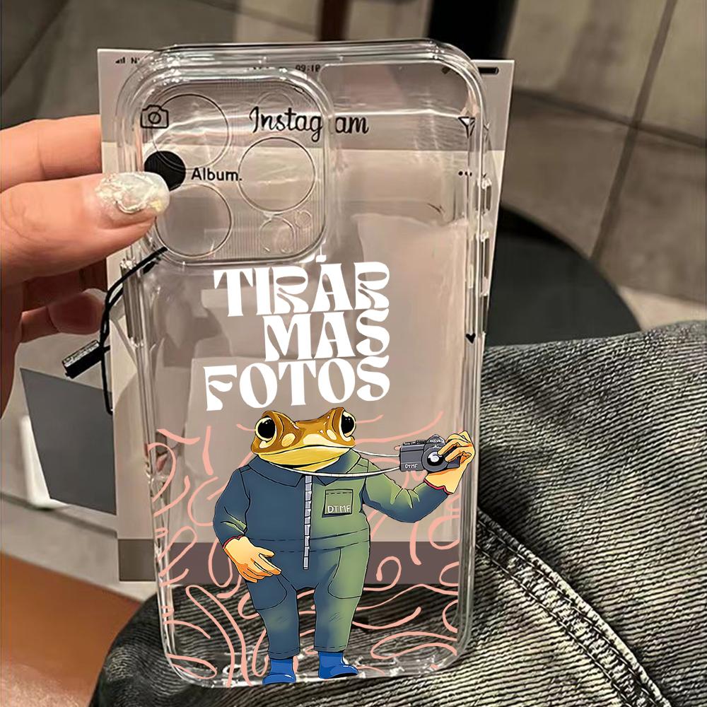 DTMF Debí Tirar Más Fotos b-bad b-bunny Phone Case For Samsung Galaxy S25 S24 S23 S22 S21 FE Edge Ultra Lite 5G Clear Back Cover