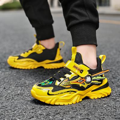 Fashion Kids Sport Shoes Boys Autumn Breathable Sneaker Lightweight Students School Running Sneakers Casual Summer Walking Shoes