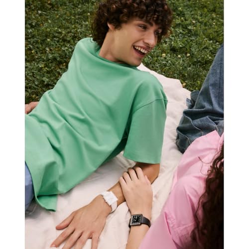 Swatch What If...All White? Square Bioceramic Watch SO34W700