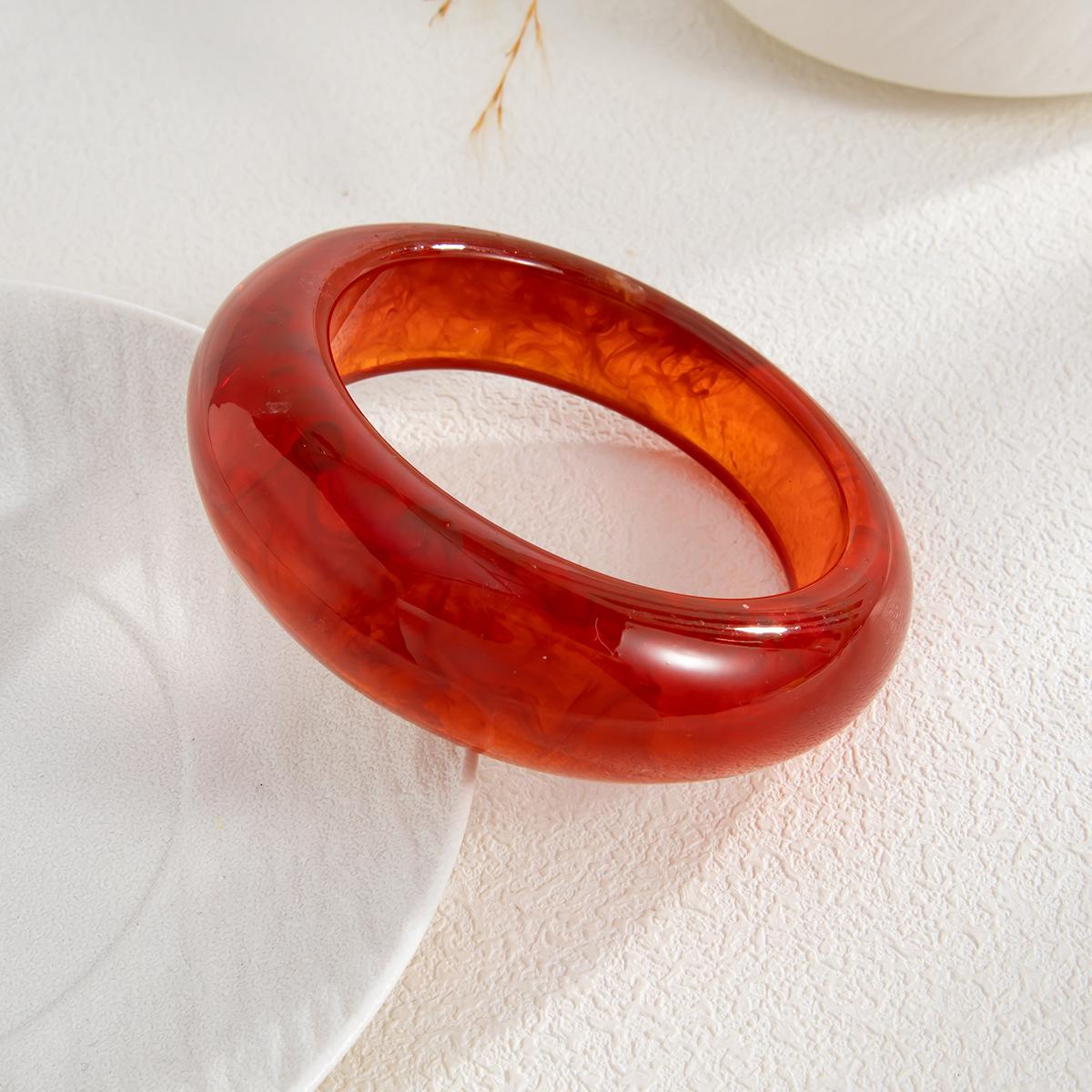 

Преувеличенный ветер неправильный жидкий полупрозрачный браслет женский, персонализированный геометрический браслет ручной работы