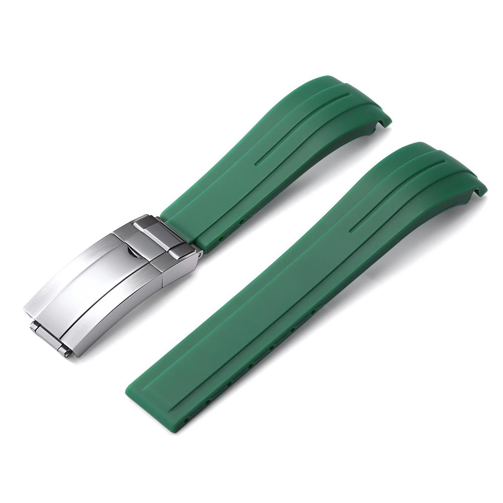 20mm 21mm 22mm Curved End Rubber