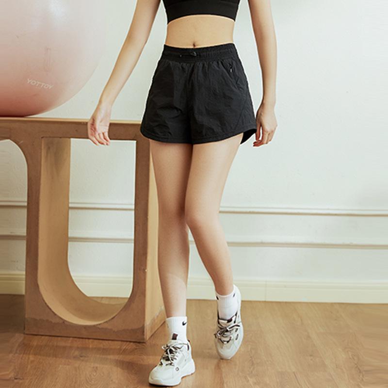 Women s High-Waisted Quick-Dry Loose-Fit Sports Shorts for Yoga and Running