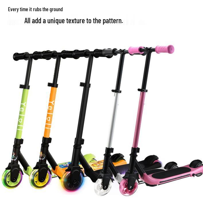 Trottinette électrique à deux roues pour enfants: Tailles Moyenne & Grande, Trottinette Jouet Rechargeable