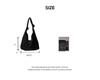 Niche Design Women's Bow Canvas Foldable Tote - 2024 Fashion