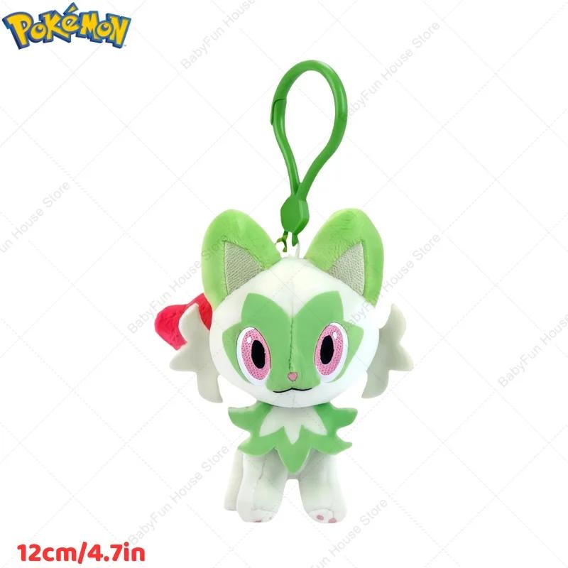 Mimikyu Gengar Snorlax Umbreon Plush Toy Keychain Kawaii Espeon Jigglypuff Sprigatito Quaxly Peluche Dolls Gift