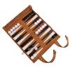 Backgammon Board Game Portable Folding Chess Board Outdoor Backgammon Set Strategy Board Game for Table Game Enduring