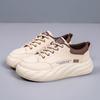 [Customized] New Autumn Versatile Sports and Leisure Shoes Women's Wear-resistant Thick Baseplate Shoes Lightweight Soft-soled White Shoes
