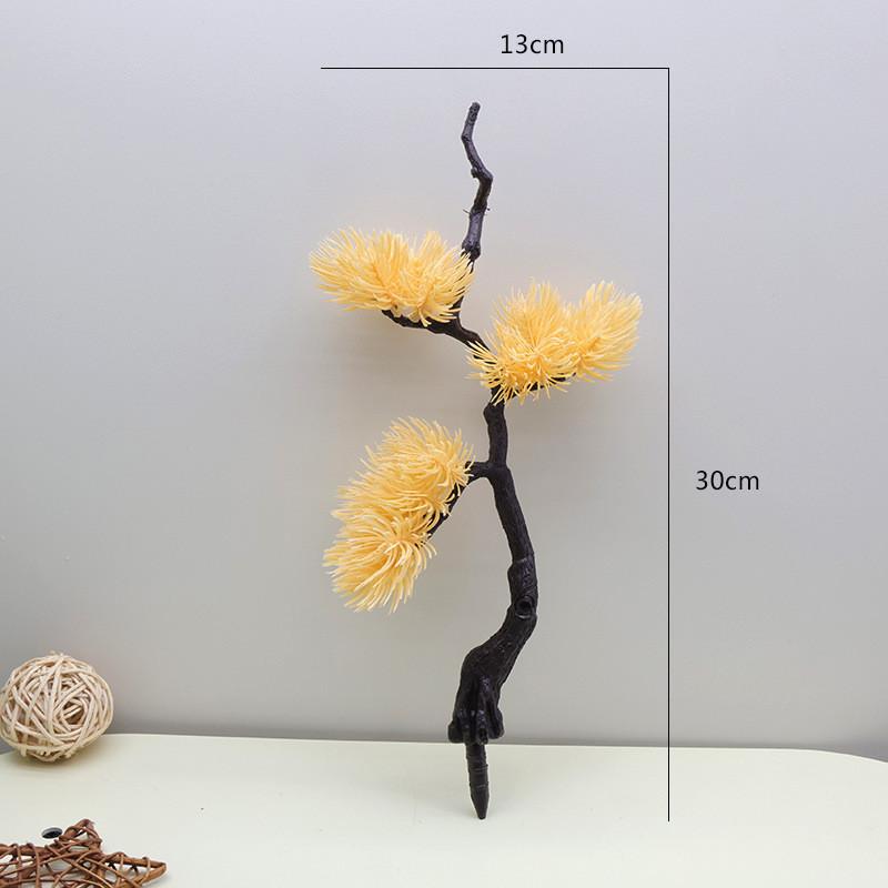 Densata Artificial Pinus Pineneedle Greenery Landscape Decor For Living Room