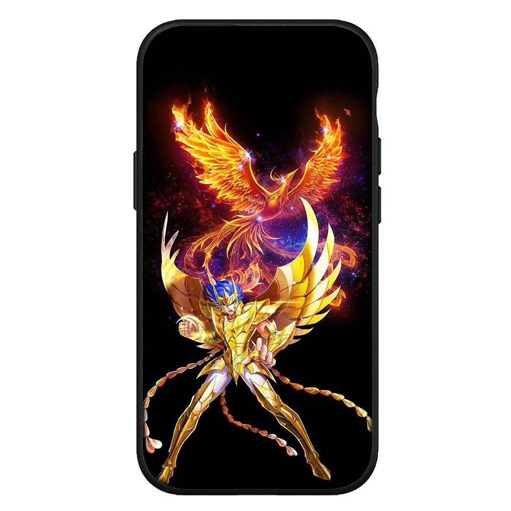 Cover for iPhone 16 15 Xiaomi Redmi Note 14 13 12 11 Pro Max X 8 9 16e Samsung Galaxy S25 S24 S23 Moto A4 G54 OPPO Huawei Anime Saint Seiya Phone Case