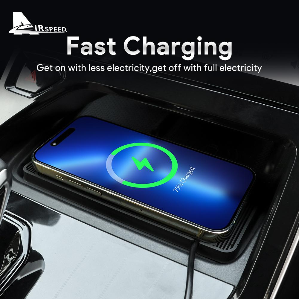 15W Car Wireless Fast Phone Charger Holder  for Mercedes Benz A B C E GLA GLB GLC GLE Class W204 W205 W206 W166 W213 W177 W176