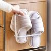 Organizador de chinelos interno de hotel suporte de chinelos para casal montado na parede