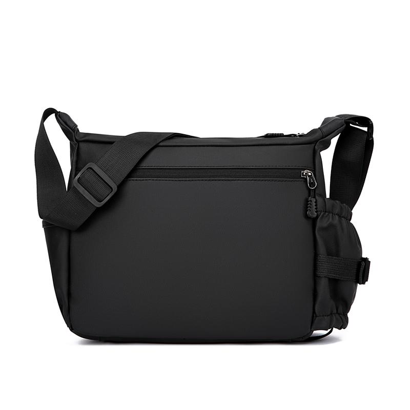 Vintage Style Men Bag High Quality Nylon Crossbody Bags Hobos Bag With Bottle Pocket Fashion Casual Men's Shoulder Bag Presents