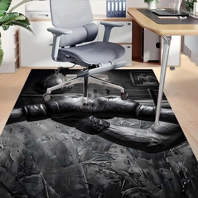 1PC Boxing Gloves Boxing Ring Extra Large Non-Slip Floor carpet, Office, family, bedroom, Studio - Large Area RugJ0379