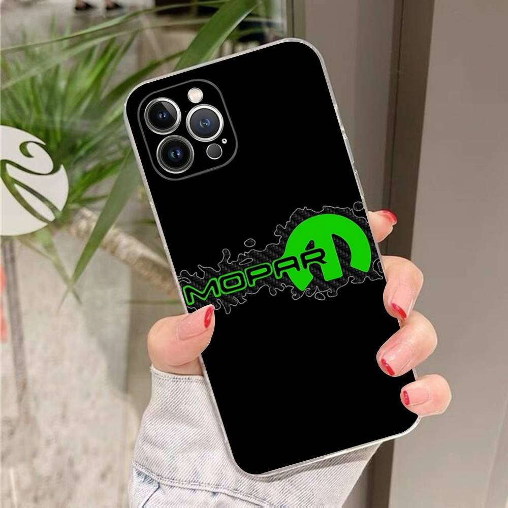M-MOPAR Magnetic Wireless Phone Case For IPhone 17 16 15 14 13 12 11 Pro Max 13 12 Mini 17Air 16e Clear Cases