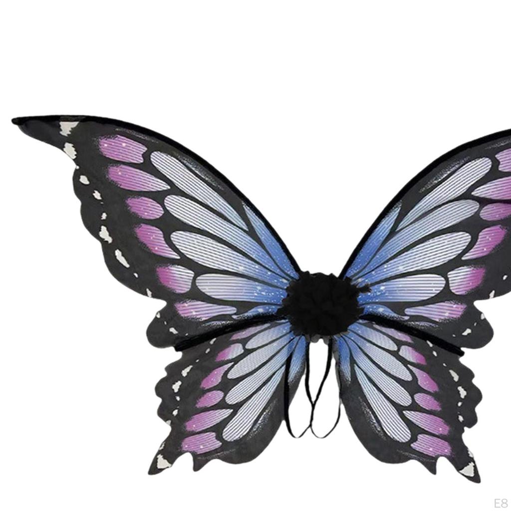 Dekoracyjne skrzydła na Halloween, kostiumy do odgrywania ról, urodziny dla kobiet i dziewcząt