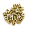 Self Tapping Thread Inserts, 20Pcs 302 Carbon Stee Niture Wood Inserts Threaded Inserts, Threaded Inserts for Wood (Inner M12*1.75, Outer M16*1.5,