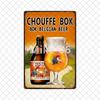 [ Mike86 ] Belgian Beer La Mc Cherry Chouffe Bok Soleil Metal Tin Sign Wall  Poster Iron Painting Pub Decoration S-02 20*30 CM