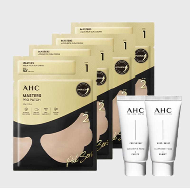 AHC Masters Pro Patch 2 Step Set + (GIFT) Cleansing Foam 30ml x 2