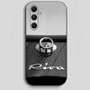 Custodia per telefono di lusso R-RIVA Yacht per Samsung Galaxy A13, 21s, 22, 31, 32, 40, 52, 71, A91 Guscio morbido nero