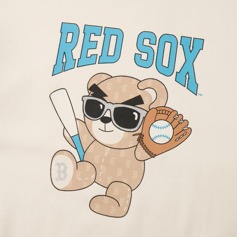 New MLB Sweatshirts Unisex Ecru 3AMTE0246-43CRD