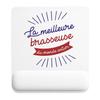 Mousepad - PLANETEE - Best Brewer World - 22x18 Cm - Ep. 3 Mm - Impression Sublimation HD