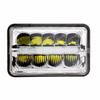 4x6 LED Headlight for Jeep: High/Low Beam Off-Road Truck Modification
