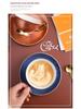 Vergoldetes Premium Knochenporzellan Kaffeetasse & Untertasse - Retro, Exquisit, Hochwertiges Geschenkset für den Hausgebrauch