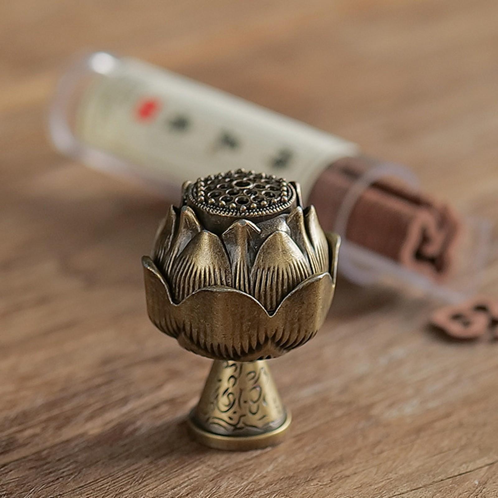 

Винтажная палочка для благовоний, курильница для благовоний, домашняя курильница для благовоний для Будды, винтажный диффузор для благовоний One Size