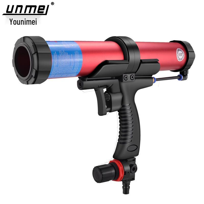 310ml Pneumatic Caulking Gun & 400/600ml Glass Sealant Silicone Gun