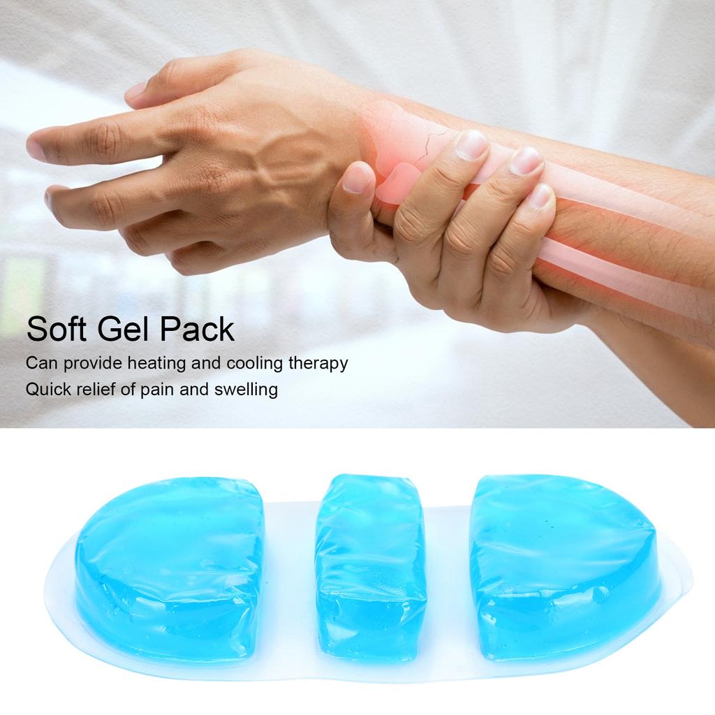 Reusable Gel Pack Cooling Cold Hot Compress Home Salon Pain Swelling Relief Gel Pack