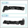1 Pair Left Right Side Car Front Bumper Mounting Support Bracket NO.71198-T0A-A01/71193-T0A-A01 for Honda CRV 2012-2016 Replacement Car Parts