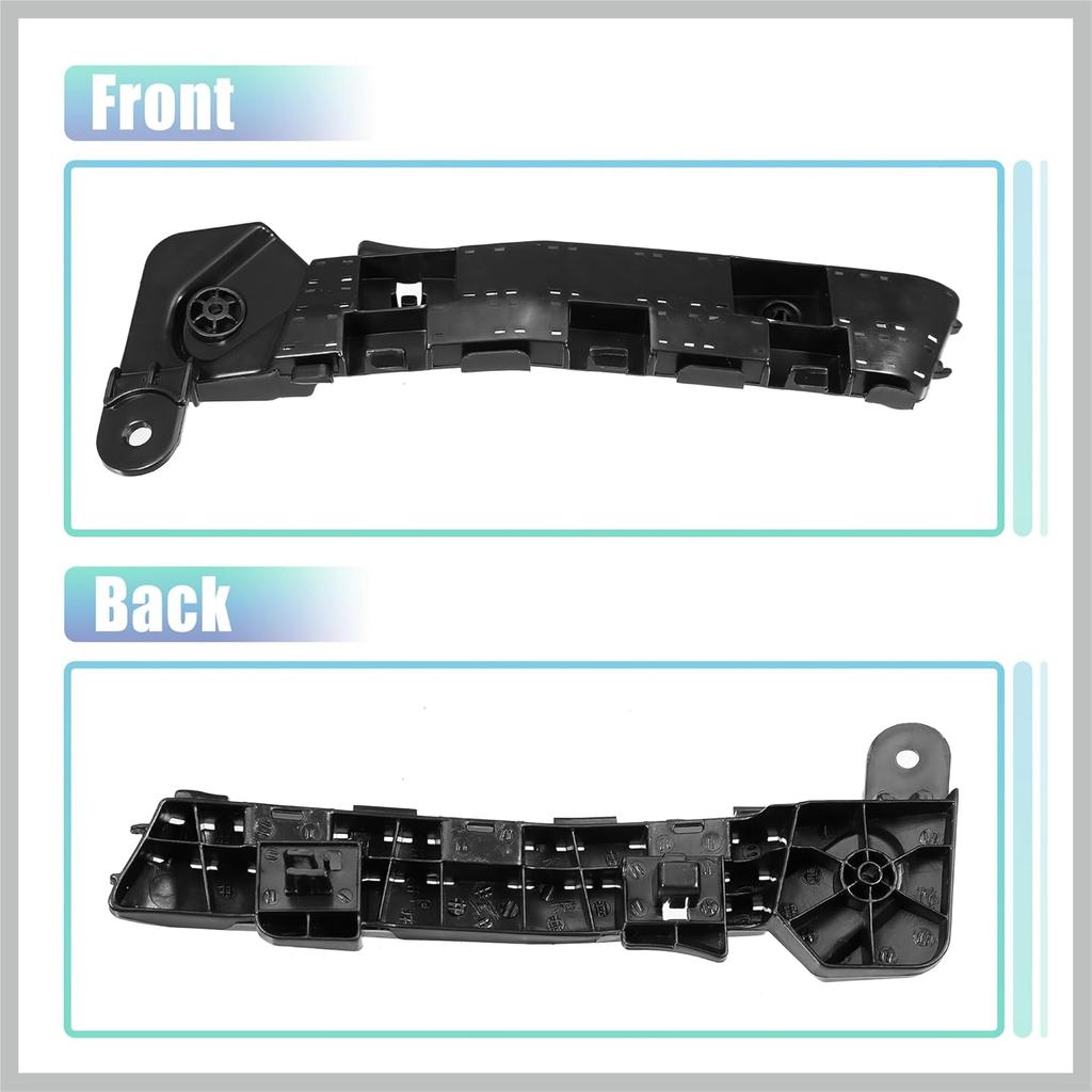 1 Pair Left Right Side Car Front Bumper Mounting Support Bracket NO.71198-T0A-A01/71193-T0A-A01 for Honda CRV 2012-2016 Replacement Car Parts