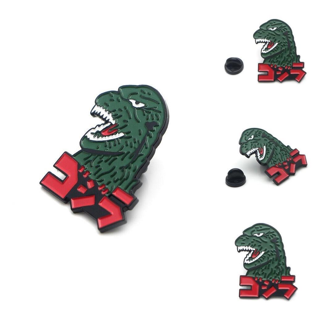 Squisiti Spille Smaltate Mostri di Godzilla Anime Cosplay Spilla Metallica Per Zaino Borse Cappelli