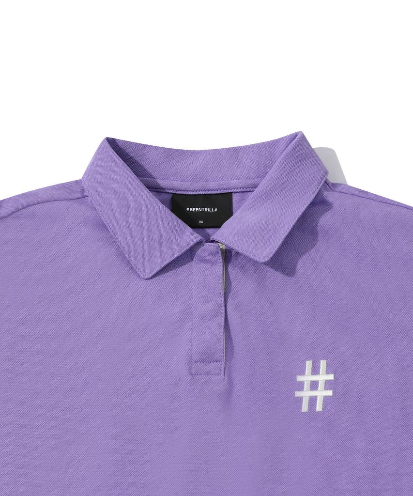 BEENTRILL NEWYORK Polo Oversized Long Dress (Light Purple)