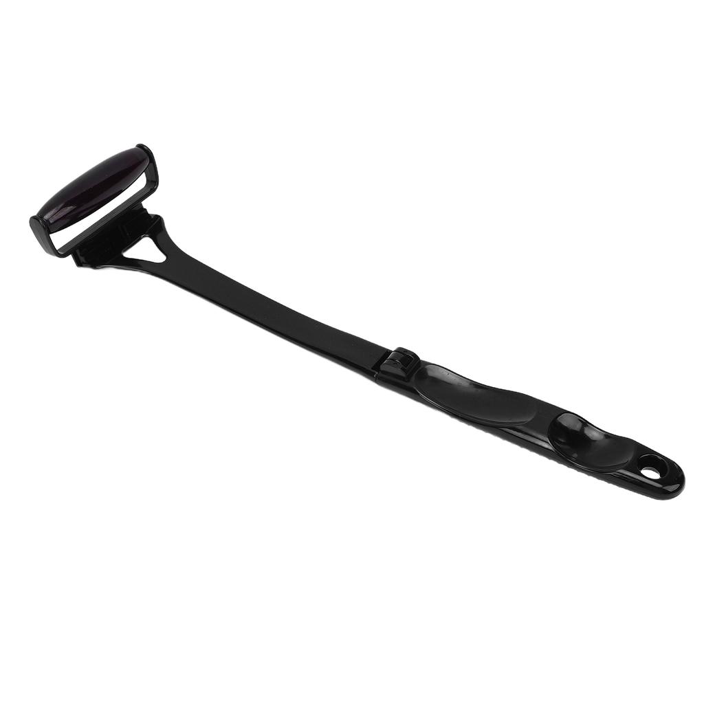 Long Handle Lotion Applicator Cooling Rollers Ergonomic Handle Cold Back Lotion Applicator Roller Black