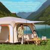 OEING Large Portable Rainproof Camping Tent with Moisture-proof Mat