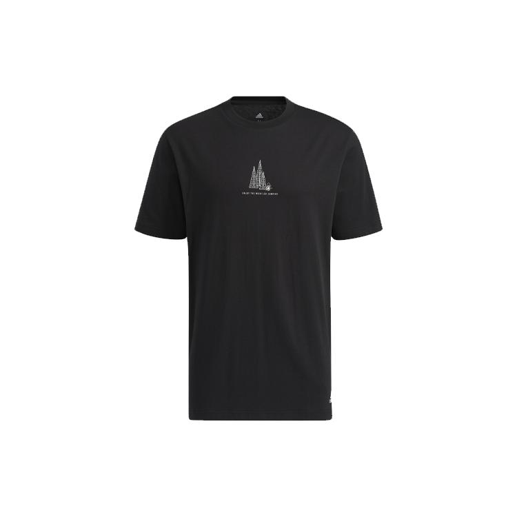 Adidas T Shirts Men's Crew Neck Moderate Straight Fit HI3037