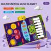 Children Music Mat Jazz Drums Dance Blanket Piano Keyboards Touch Mat Music Learning Toy